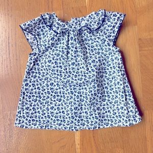 French floral spring top